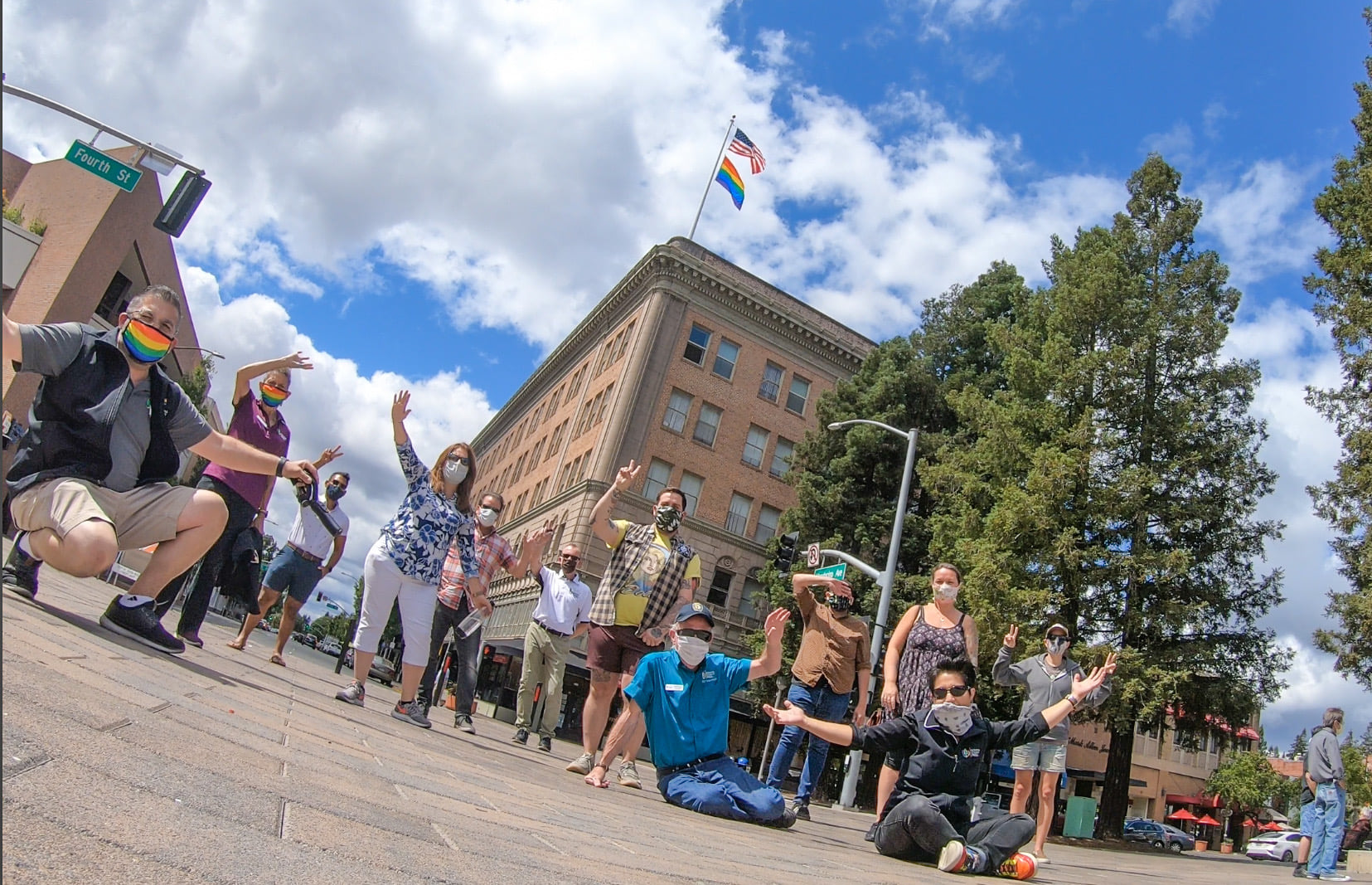 Annual Sonoma County Pride Flag Raising Sonoma County LGBTQI Pride